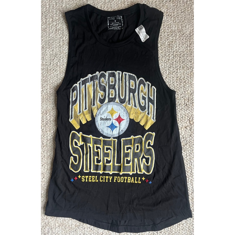 Gameday Couture Pittsburgh Steelers Tank Top Black Womens Small
